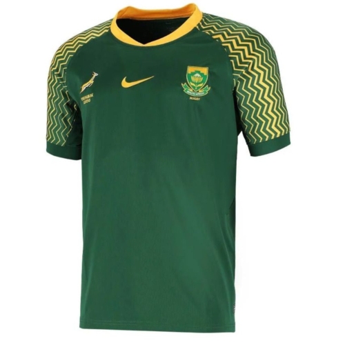 Springbok Sevens Home Rugby Jersey Green/Gold Nike