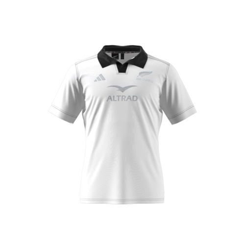 All Blacks Away Rugby Jersey White 24/25 Adidas