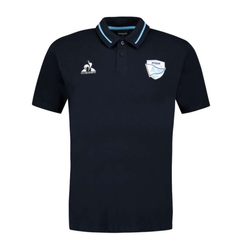 Polo Présentation Aviron Bayonnais Bleu Marine 25/26 Le Coq Sportif